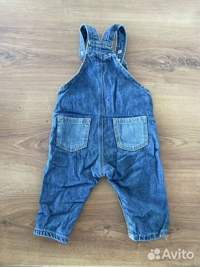Комбинезон джинсовый H&M 68-74