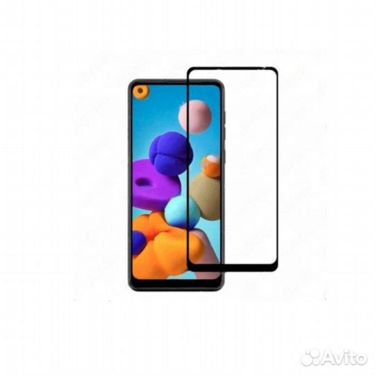 Защитное стекло 9d для Samsung Galaxy A21s Sm-a217