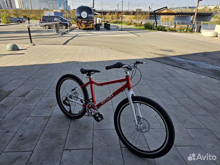 Велосипед emon красный