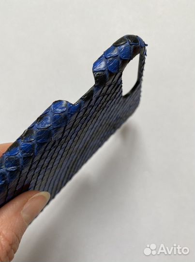 Чехол из натуральной кожи питона