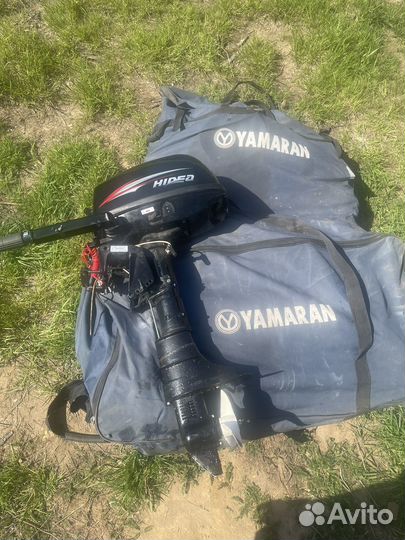 Лодка yamaran 3м с мотором hidea 5