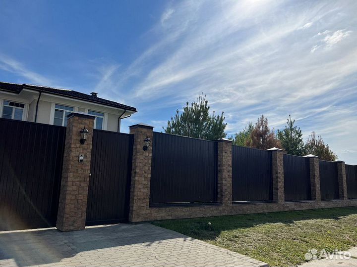 Забор из профнастила от производителя