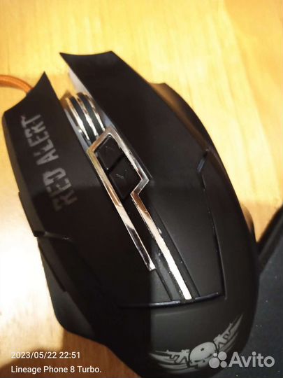 Игровая мышь RED alert