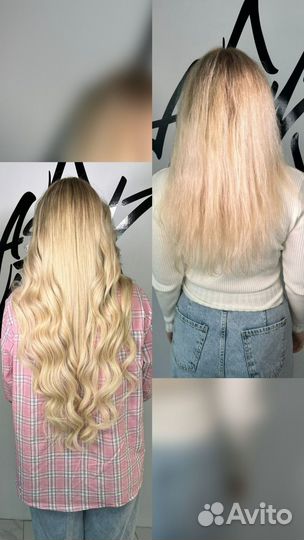 Капсульное наращивание волос