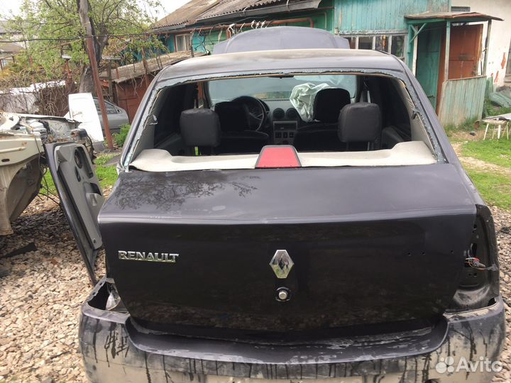 Renault logan 1 крышка багажника