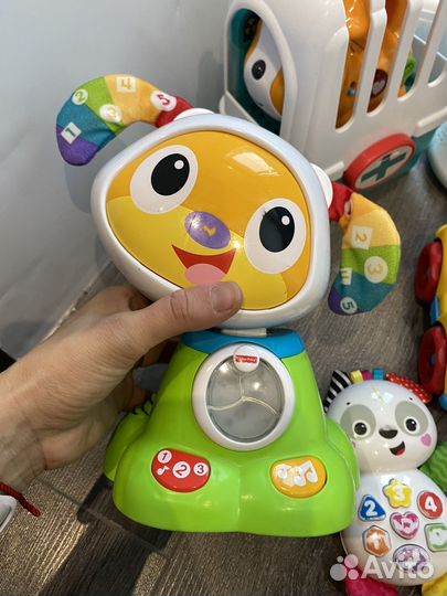 Пакет музыкальных игрушек щенок Бибо fisher price