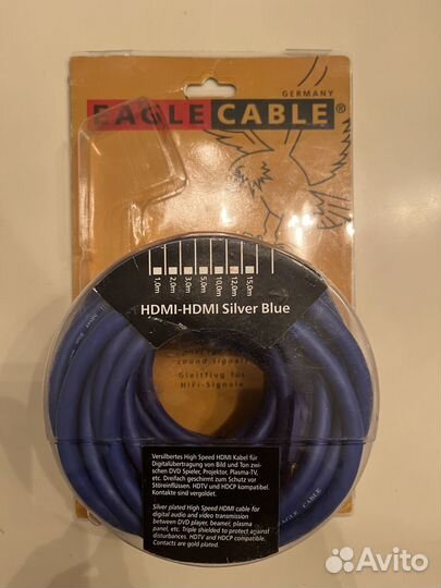 Кабель hdmi 12 метров Eagle Cable, Германия