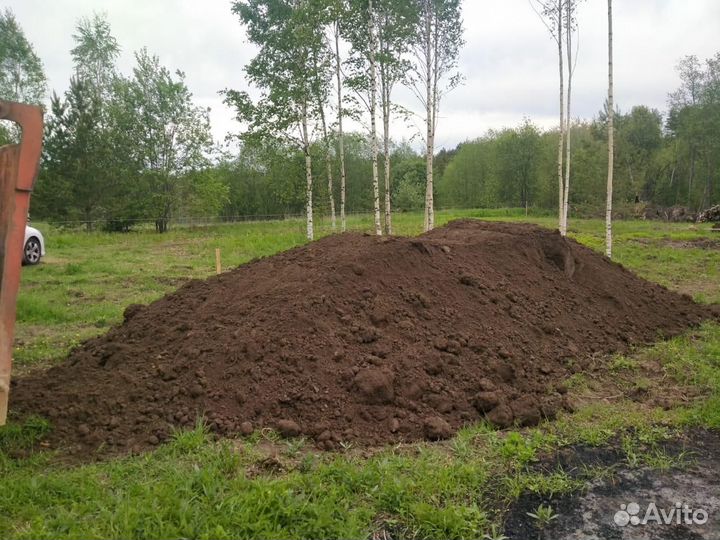 Грунт, Перегной, Чернозём, Навоз,Песок, Щебень