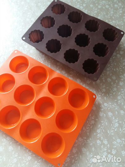 Силиконовые формы для кексов