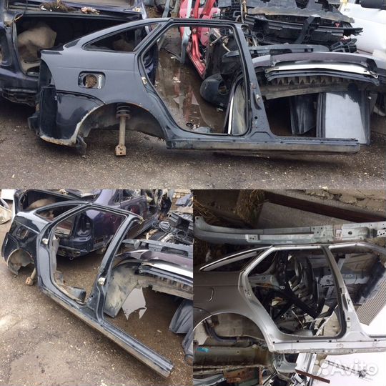 Крыло заднее priora хетчбэк с порогом