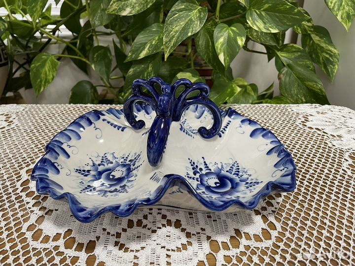 Менажница гжель