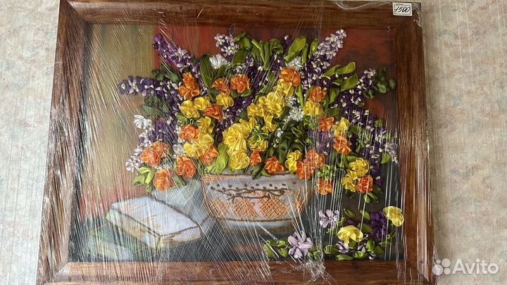 Картина лентами