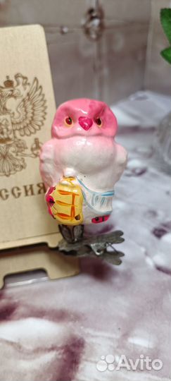 Ёлочная игрушка Сова. Доктор Айболит