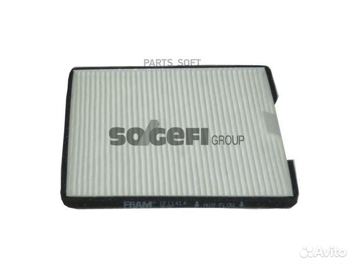 Fram CF11414 frcf11414 фильтр салона\ Daewoo Matiz
