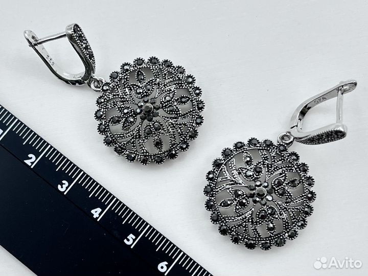 Серебряные серьги