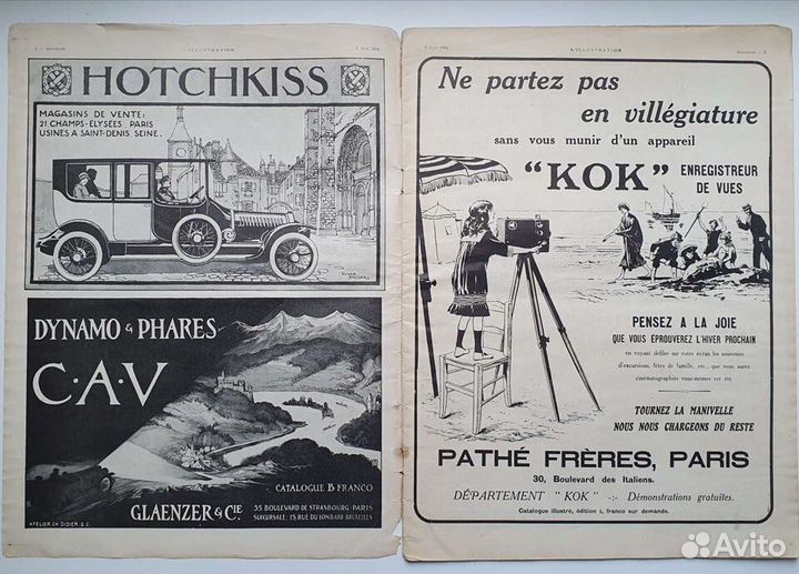 Журнал belle jardiniere 1914 года Франция