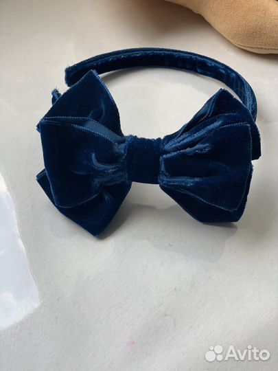 Ободки для волос и бант для девочки