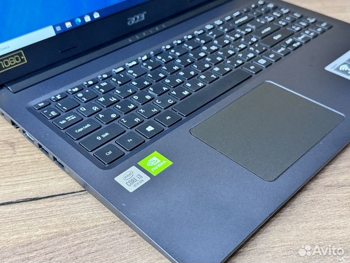 Acer игровой ноутбук 16gb Ram SSD, i3-10gen