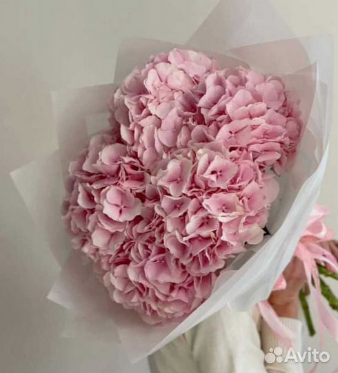 Букет цветов Гортензия