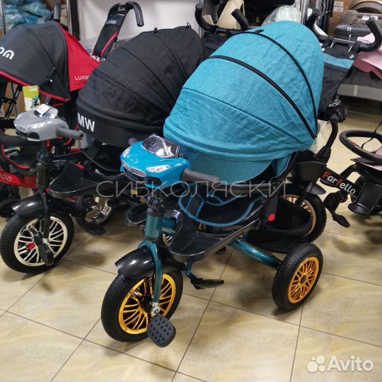 Велосипед трехколесный Т760 разные