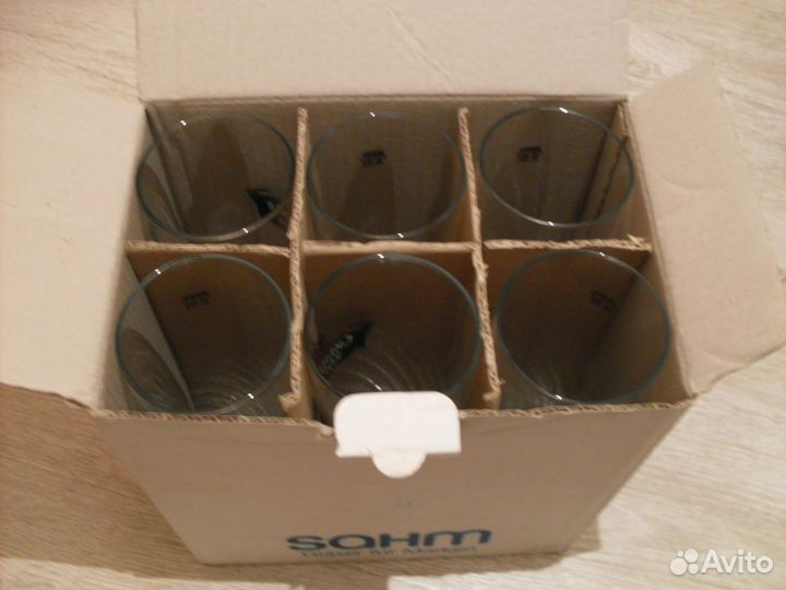 Бокалы пивные новые