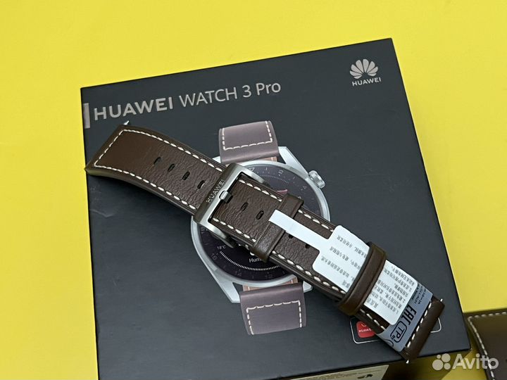 Кожаный Ремешок Huawei Watch 3 Pro 22L 46mm