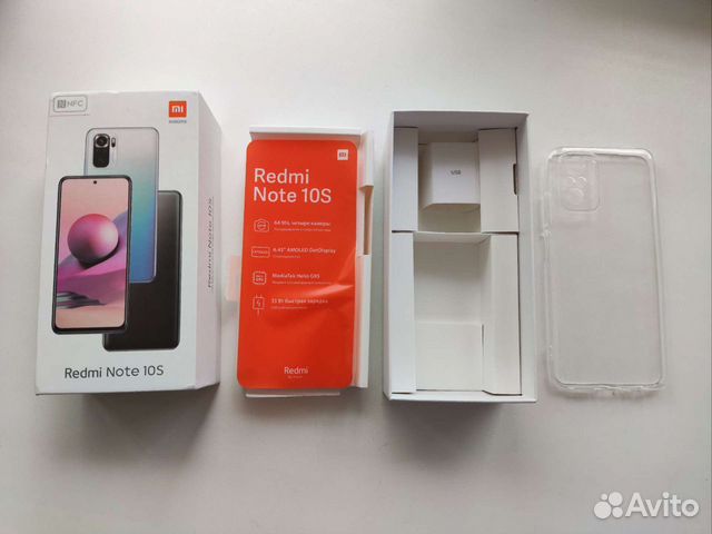 Коробка от Xiaomi Redmi Note 10s