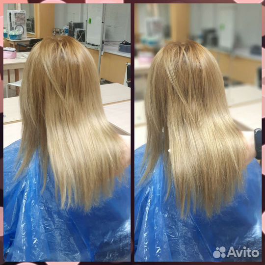 Стрижка и окрашивание волос