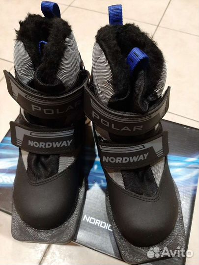 Лыжные ботинки Nordway р.32, 75мм