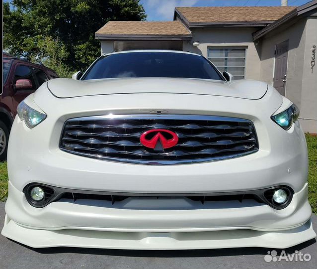 Передний сплиттер nismo для infiniti QX70 FX37