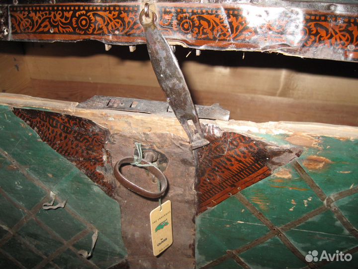 Антикварный сундук. Р.И. Урал. Невьянск. 19 век