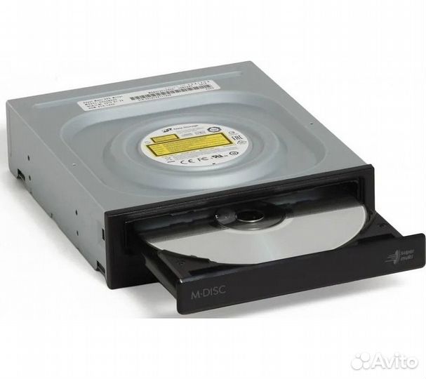 Оптический привод DVD-RW LG GH24NSD5, черный