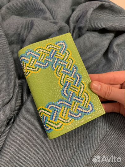 Обложка для паспорта натуральная кожа