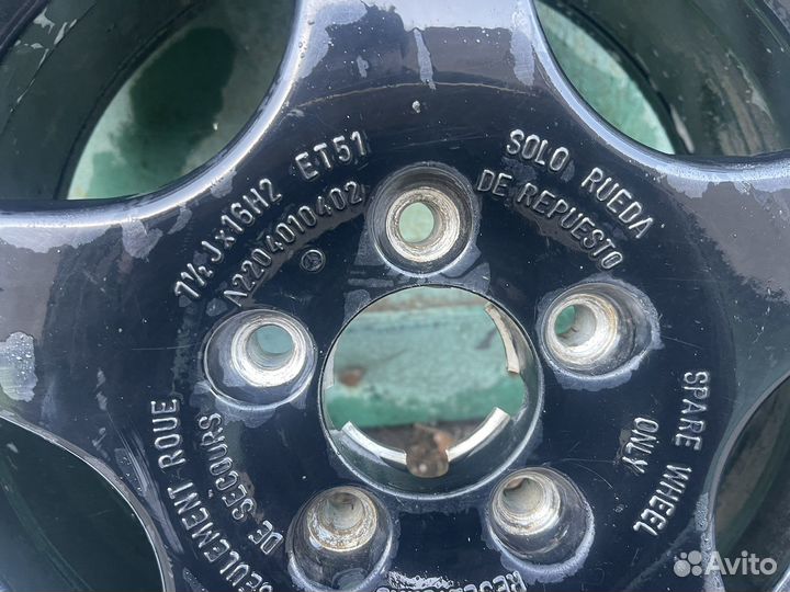 Запаска Pirelli 225/60/16 мерседес w220/221/215