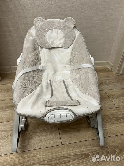 Шезлонг качалка для новорожденных