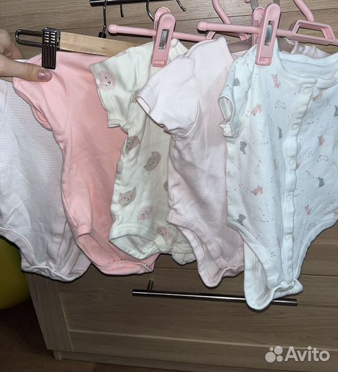 Боди 68 размер на девочку