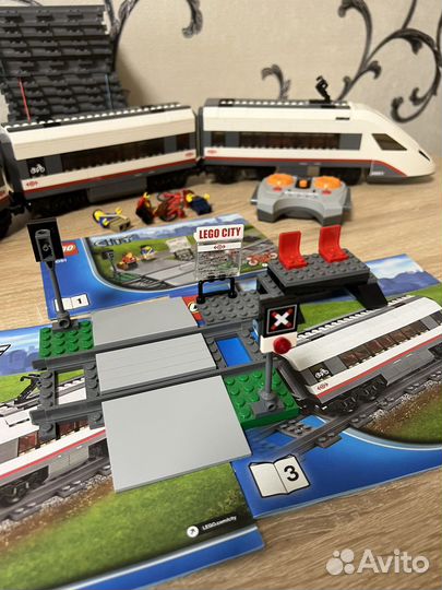 Lego City поезд