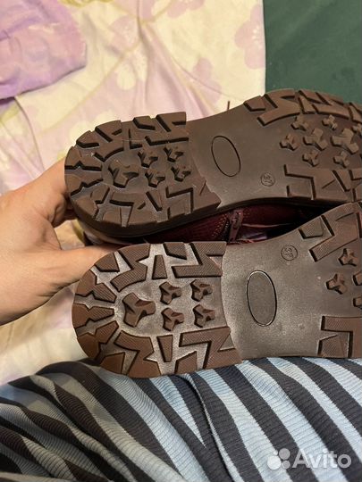 Ботинки демисезонные для девочки 37 размер