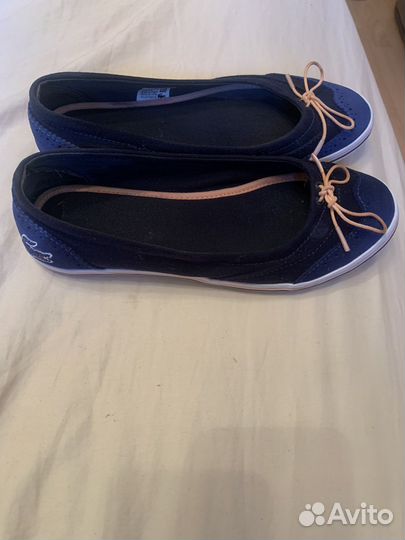 Балетки lacoste женские