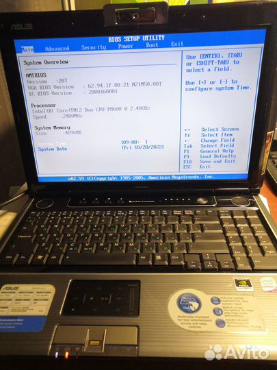Ноутбук asus M50VM