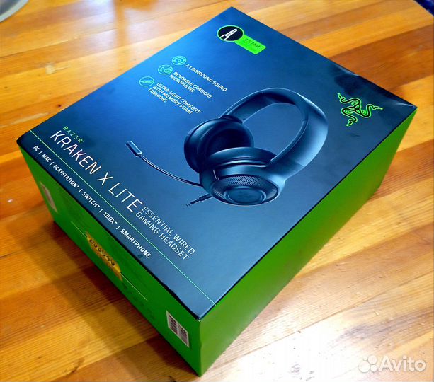Наушники Razer kraken x lite