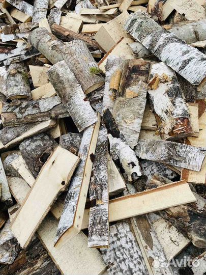 Берёзовые дрова ленточного распила
