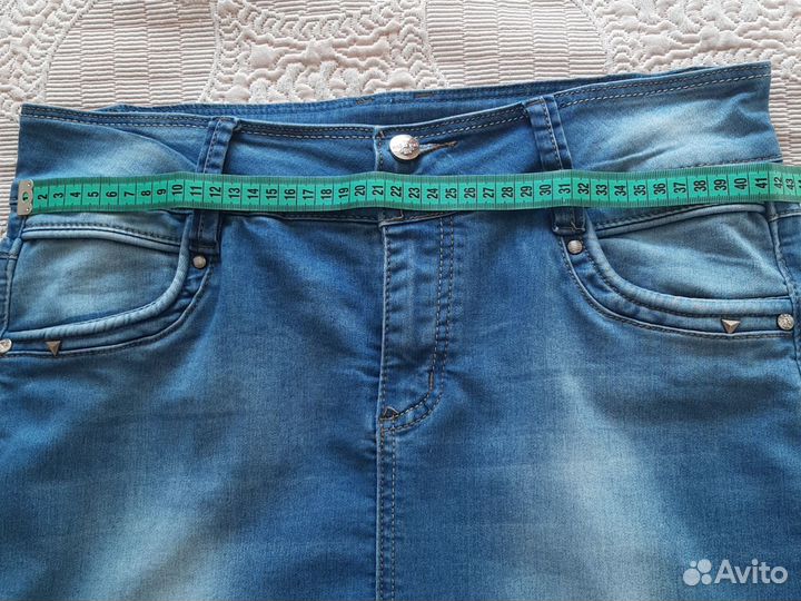 Юбка джинсовая