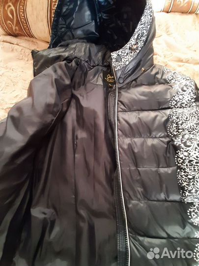 Куртка зимняя женская бу 50-54