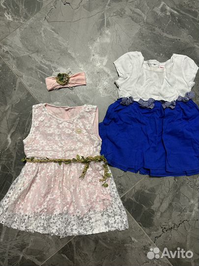 Пакет вещей на девочку 68 74
