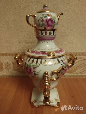 Самовар гжель с клеймом купить в Санкт-Петербурге | Хобби и отдых | Авито
