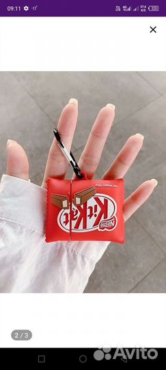 Чехол для наушников airpods 1 и 2