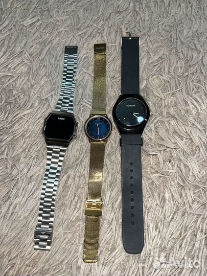 Часы casio, sunlight, swatch