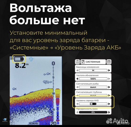 Эхолот Rivertech 8 v3