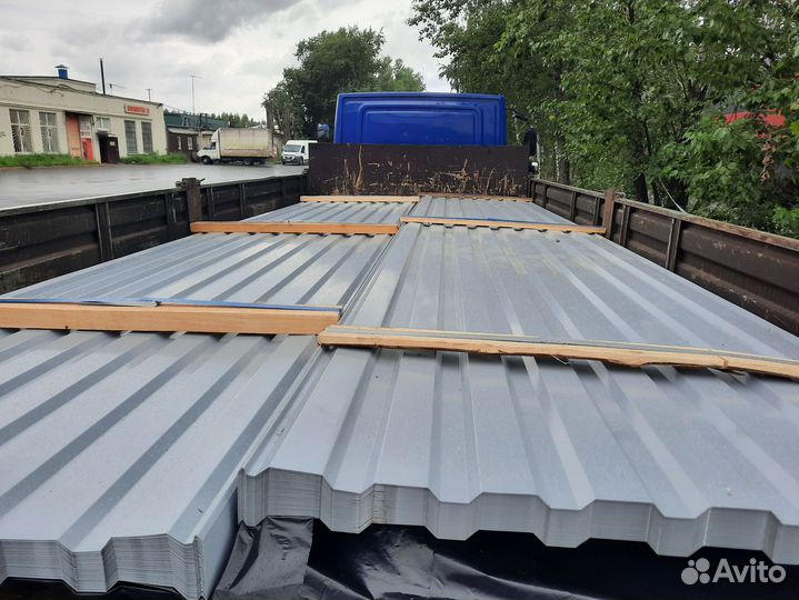 Профнастил оцинкованный окрашенный С-8 0,75х1150